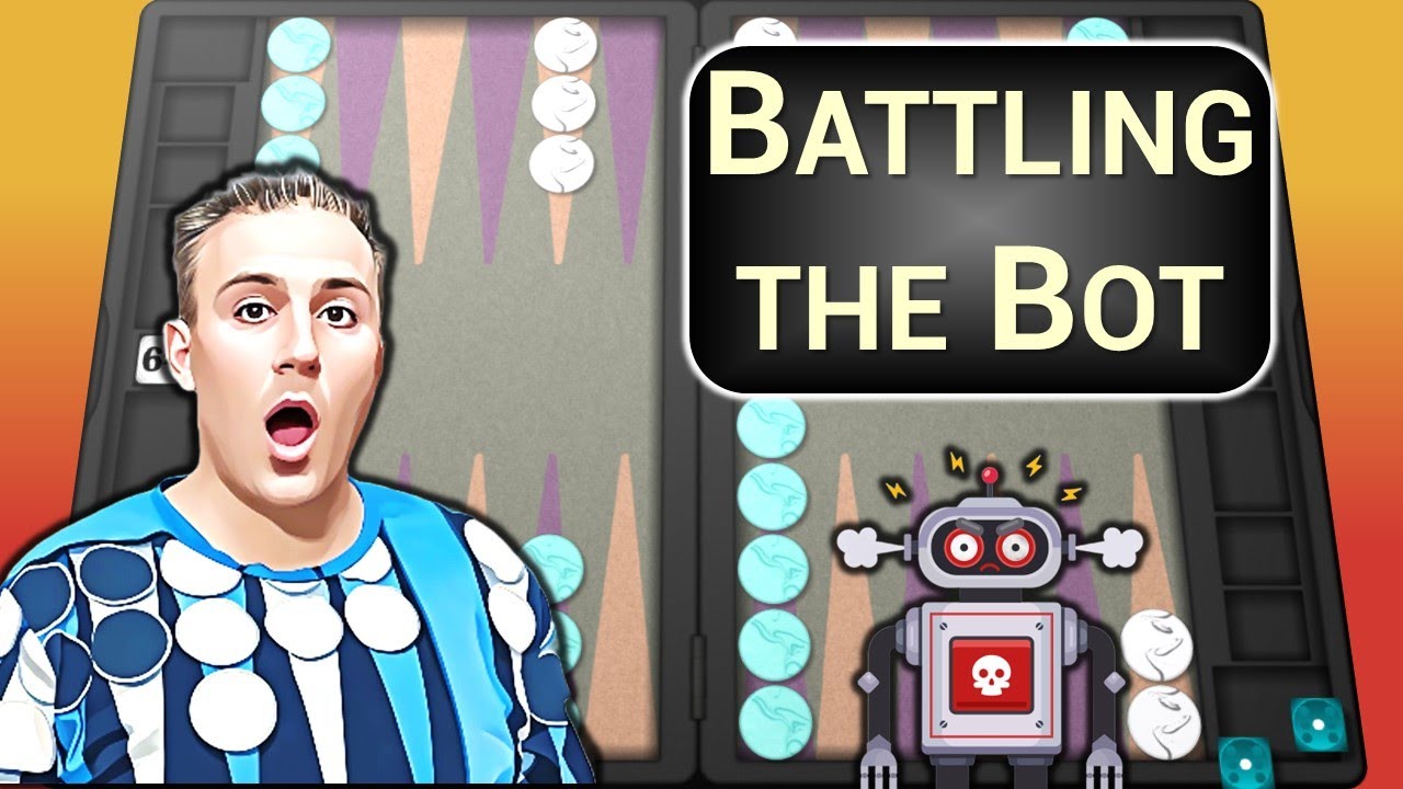Backgammon Expert BATTLES the Bot - EPIC Match [54]! 🎲🎲
