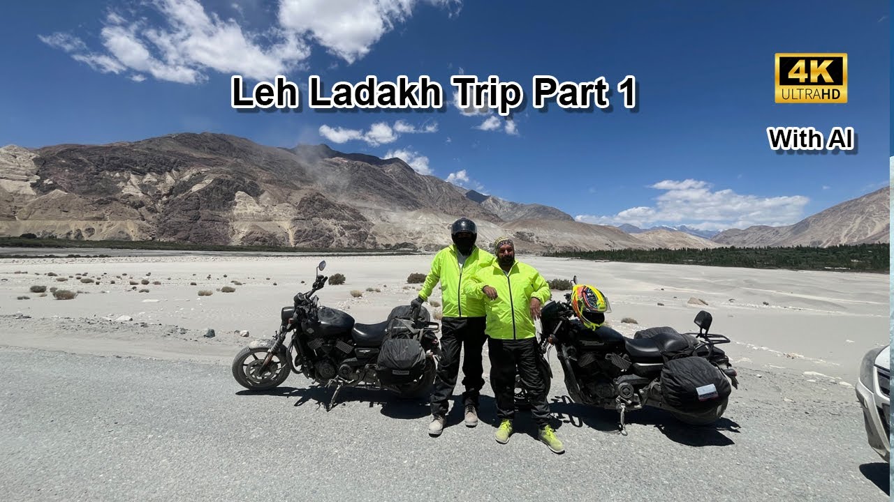 Leh Ladakh Trip 24 on Harley Davidson Jalandhar to pang Part 1