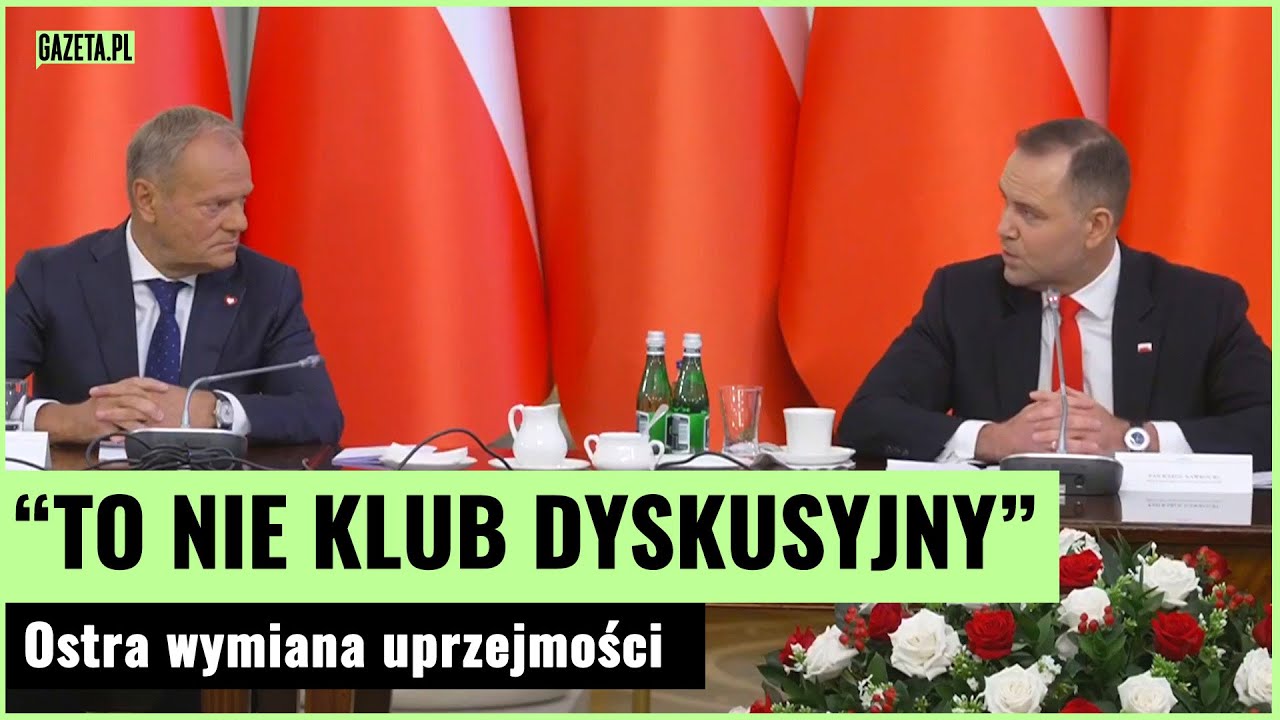 Nawrocki kontra Tusk podczas Rady Gabinetowej. 