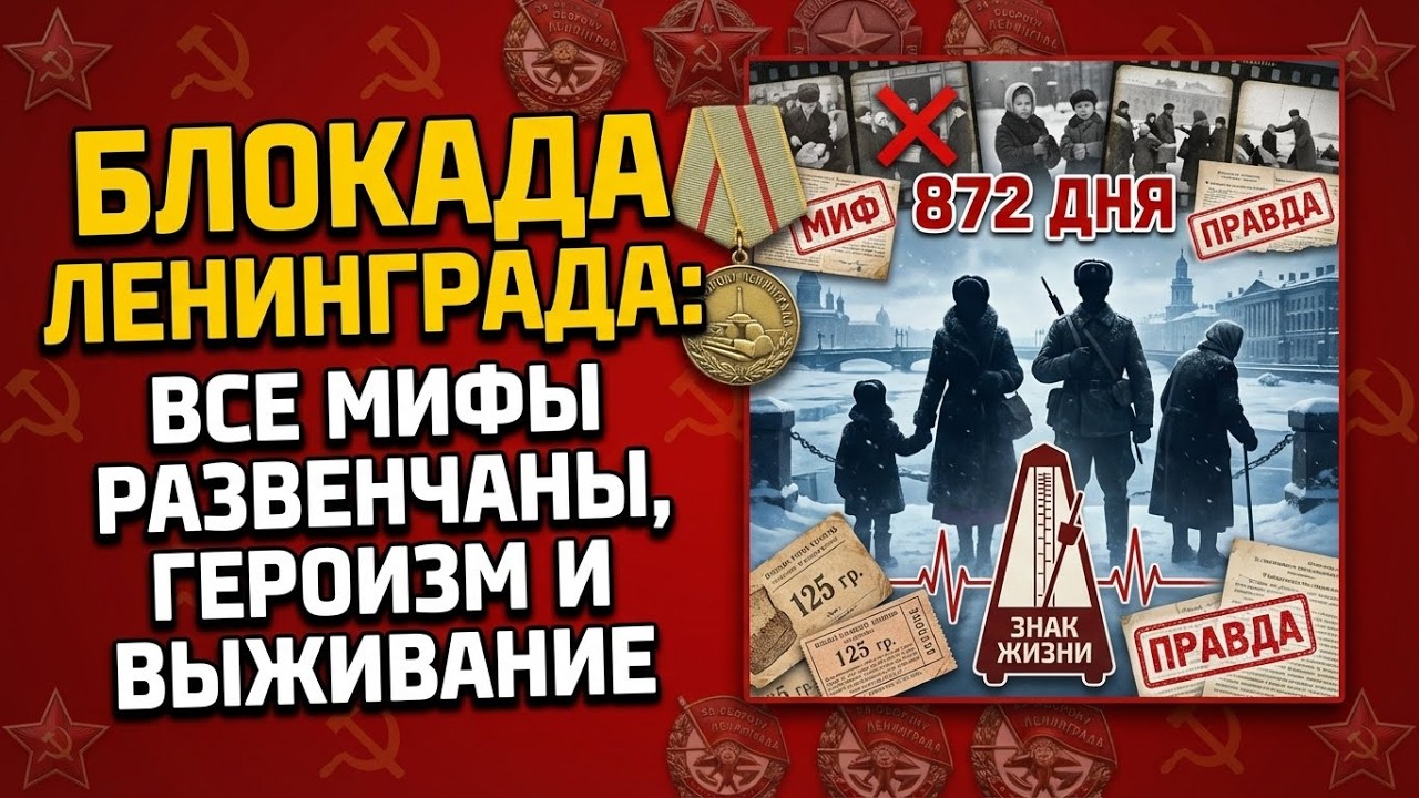 Блокада Ленинграда 1941-1944: Что реально произошло в блокадном Ленинграде: документы против мифов