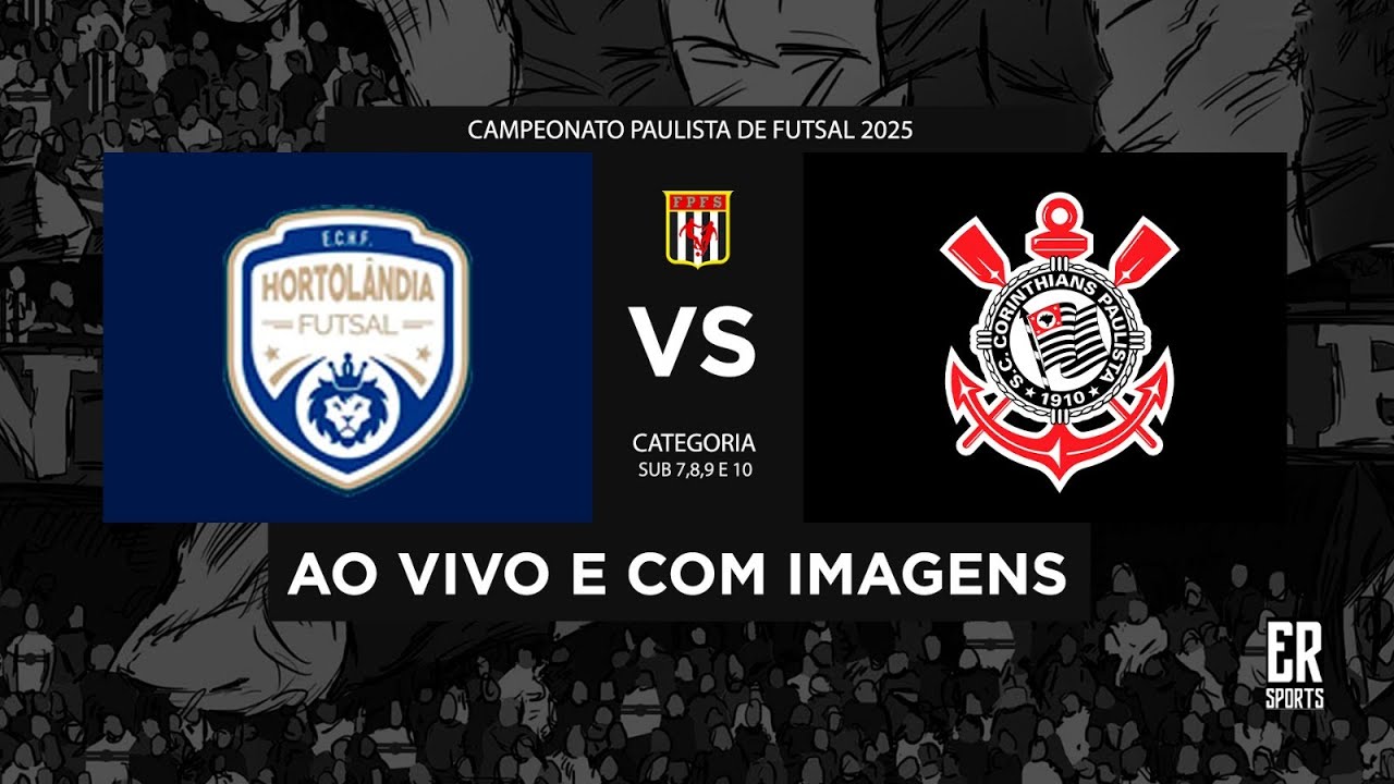 Hortolândia x Corinthians - SUB 7 | 04/05/2025 | AO VIVO | Campeonato Paulista A1