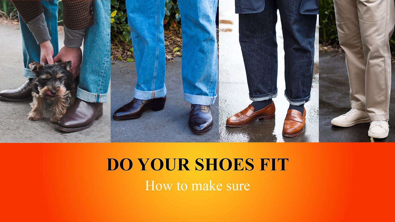 How to make sure your shoes fit - A simple guide to checking