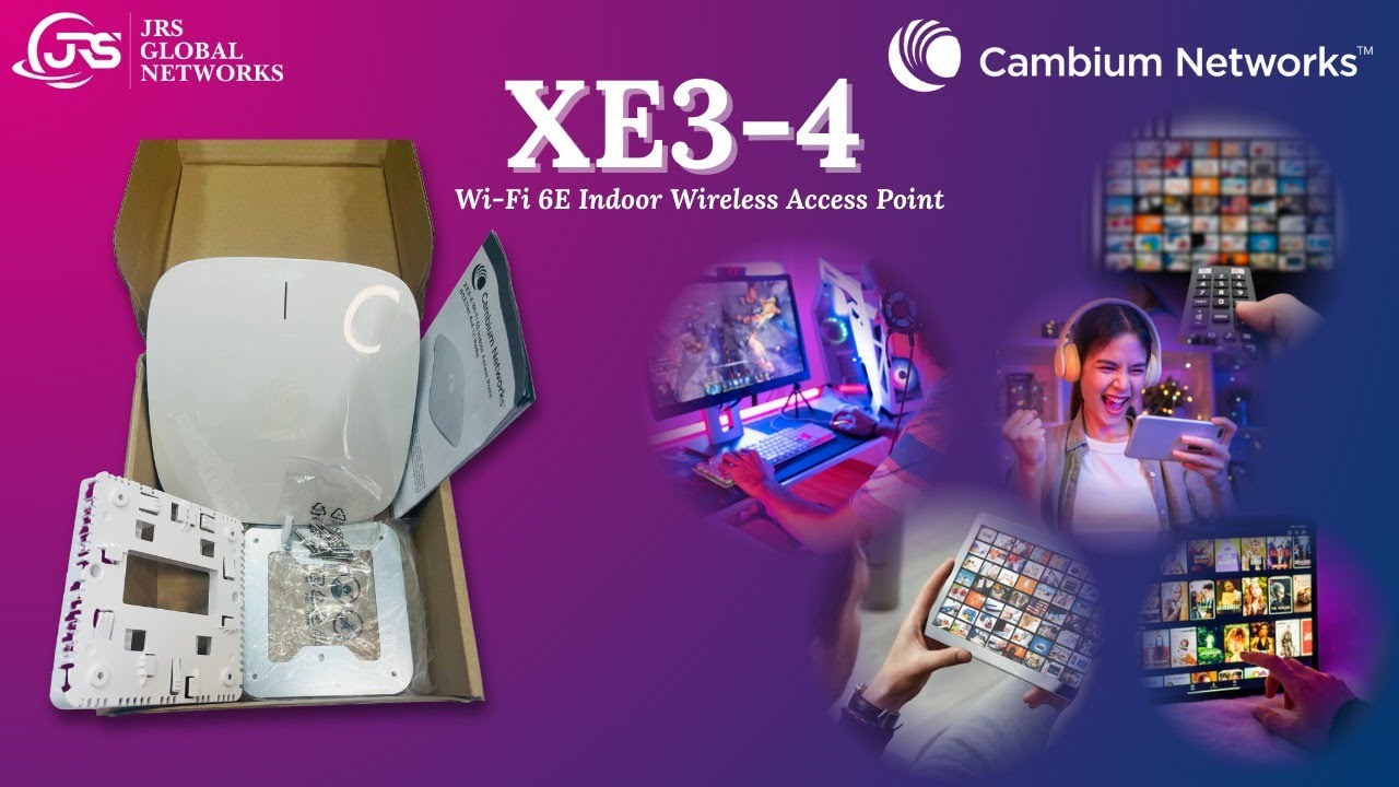 📦 Cambium XE3-4 Unboxing | Outdoor Wi-Fi 6 Access Point