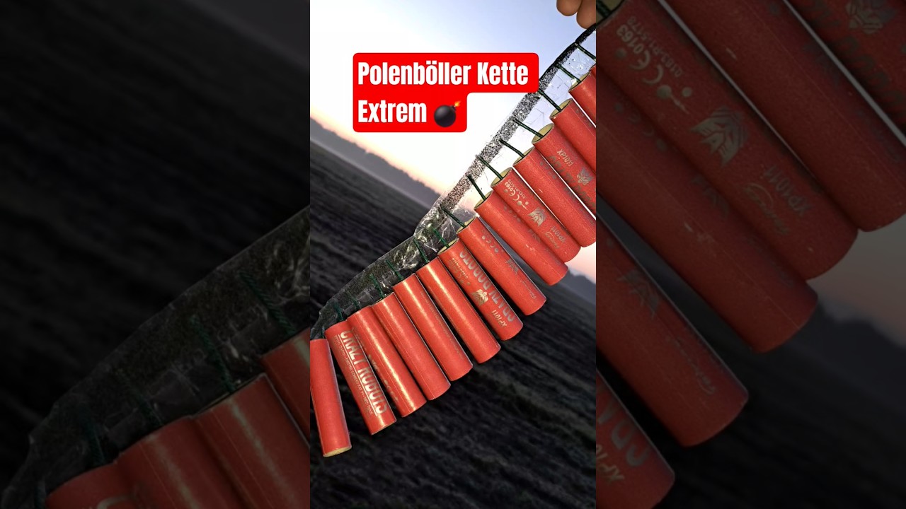 Polenb&ouml;ller Massenexplosion #firecracker #TheOftlerer