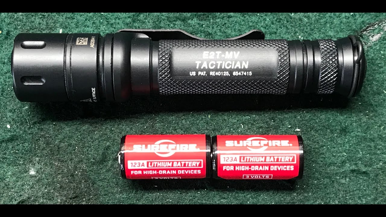 Surefire Tactician with Surefire Battery Test