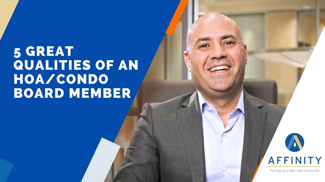5 Great Qualities of an HOA/Condo Board Member