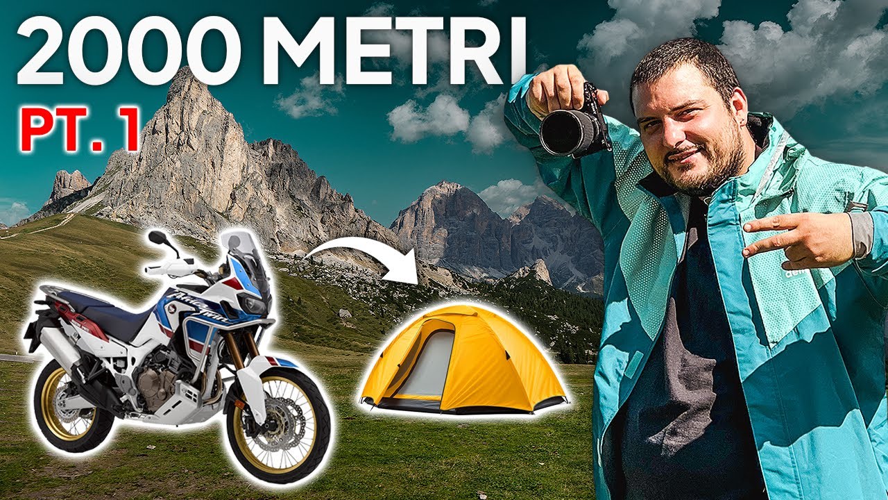 Avventura in Moto sulle Dolomiti: Mototendata tra i Passi e il Panorama! 🌄🏕️