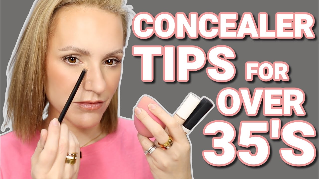 OVER 35? TRY THESE UNDER-EYE CONCEALER TIPS & TRICKS | over 40 makeup