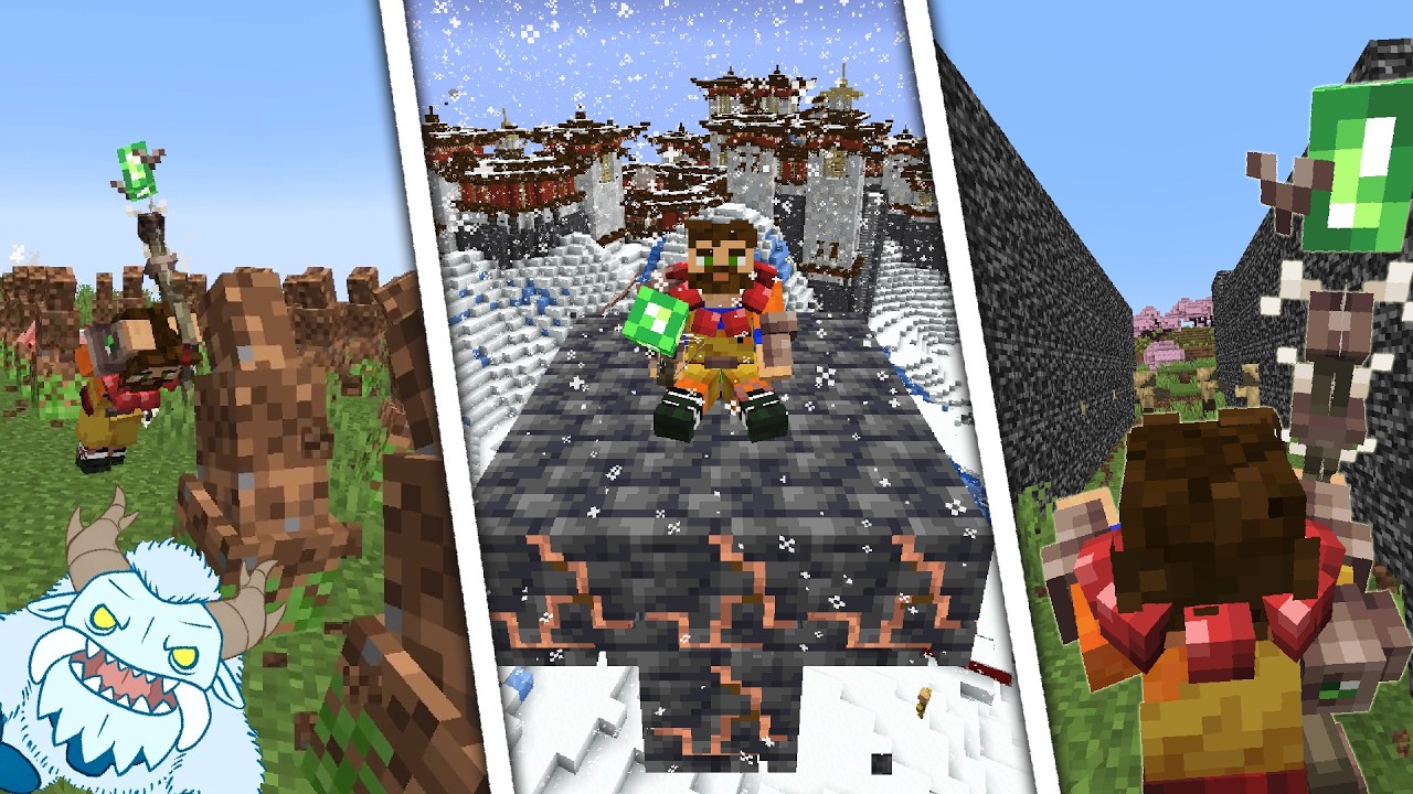 This Mod Combine Mowzie's mobs with Iron's Spells 'n Spellbooks | GTBC's Geomancy Plus Full showcase