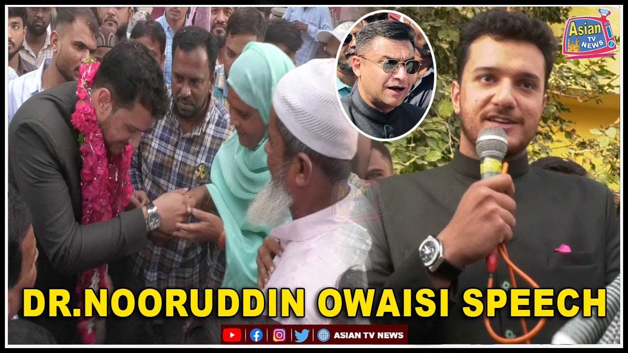 Dr.Nooruddin Owaisi Speech During His Padyatra In Jangammet Division, Chandrayangutta Constituency