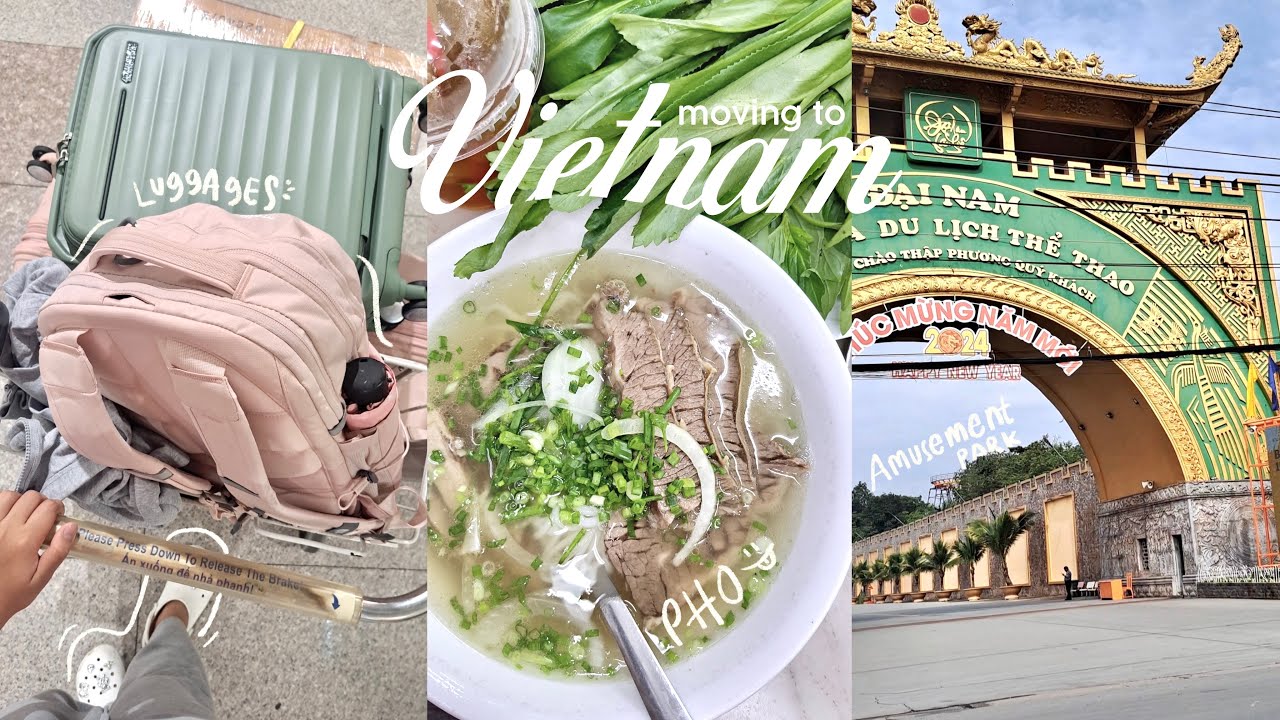 moving to binh duong, a small city in vietnam: shopping, food, Dai Nam amusement park visit [ID]