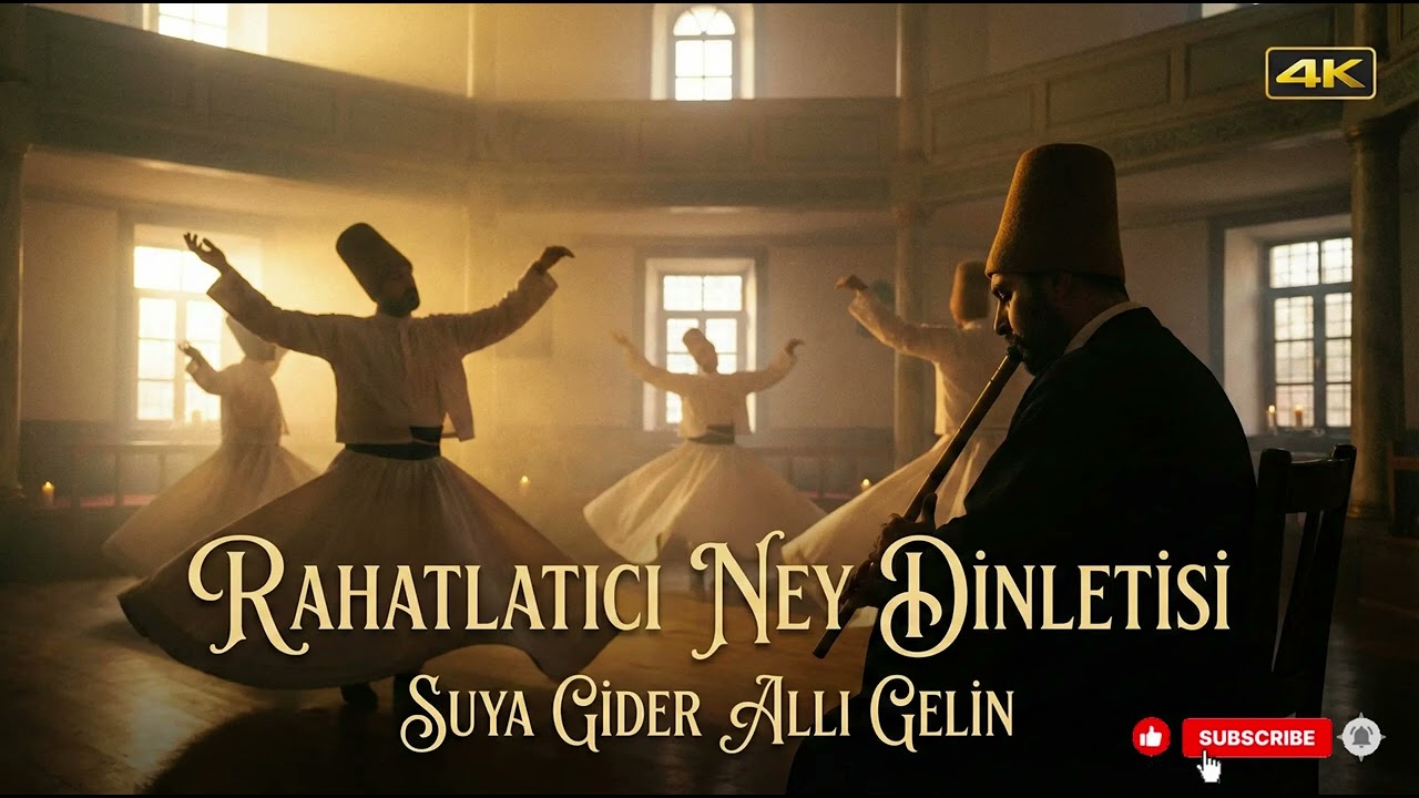 Suya Gider Allı Gelin 🌙 Ney Dinletisi |Huzur Veren Ney Enstrümantal