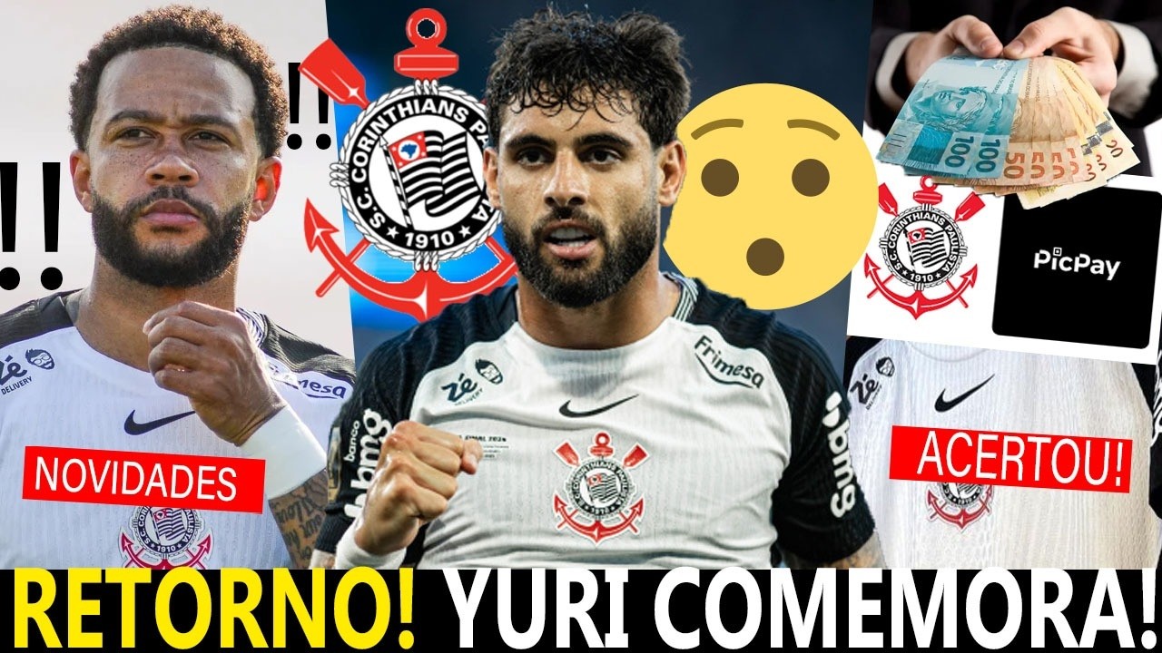 YURI ALBERTO TERÁ VOLTA ANTECIPADA! PICPAY ACEITA RETIRAR VERDE! DORIVAL CRAVA NOVO CAMISA 9 e+