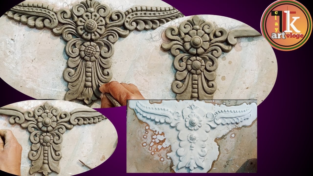 How to make comor belt.pop mold making. Latest clay art video.