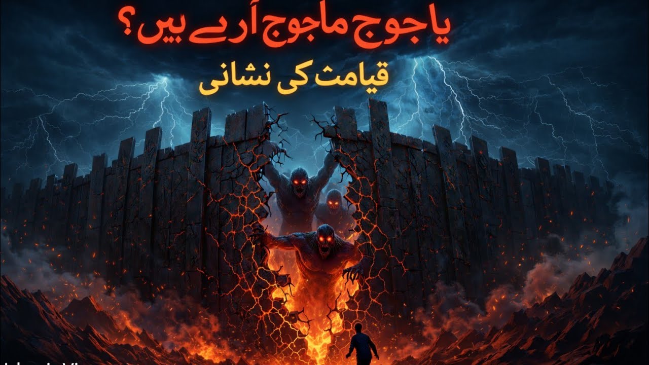 Yajuj majuj | The End of World | Qayamat | Gog and magog