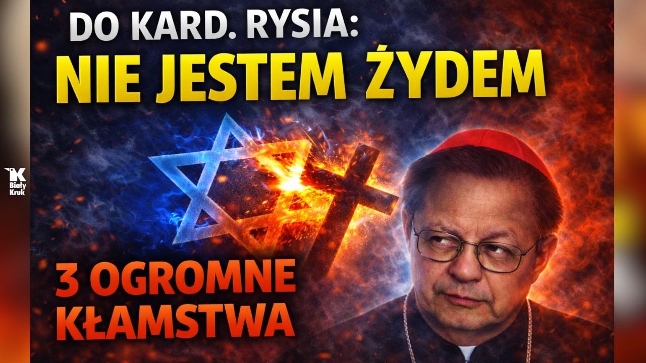WSZYSCY JESTEŚMY ŻYDAMI? SZOKUJĄCE SŁOWA KARDYNAŁA. 3 POWODY, DLA KT&Oacute;RYCH NIE SĄ&nbsp;PRAWDĄ.