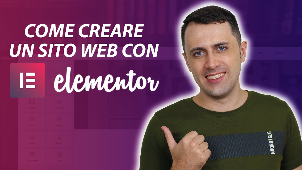 Come creare un sito web con Elementor