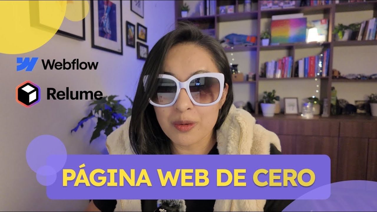Crea tu página web SIN CÓDIGO - con RELUME & WEBFLOW