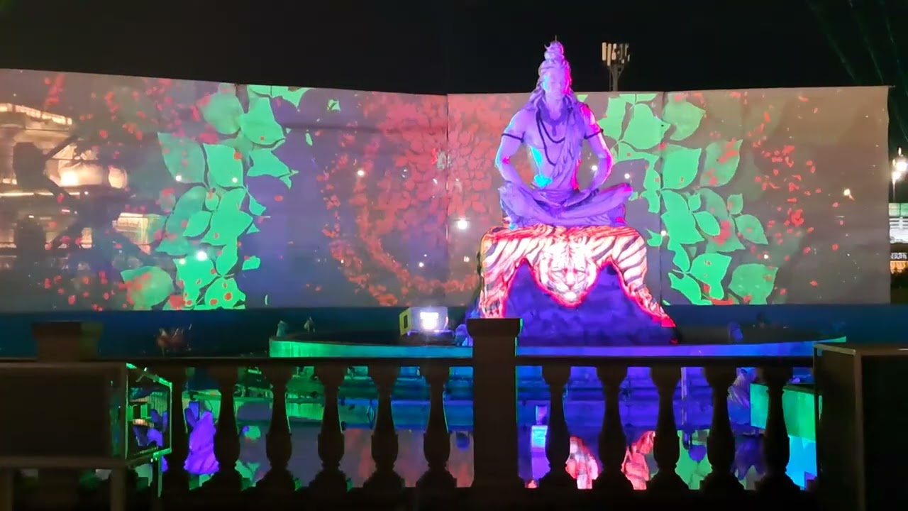 Light And Sound Show(Part 2)in The Mahakal Lok Corridor in Ujjain, Madhya Pradesh