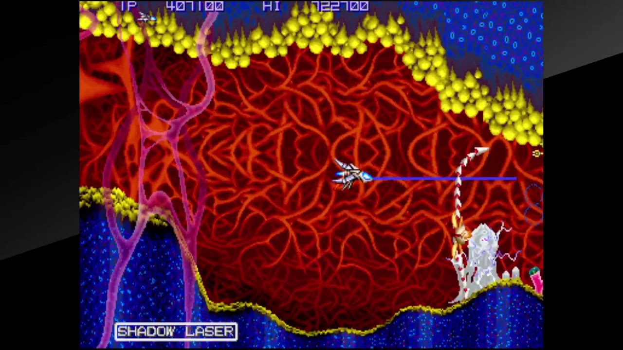 ｱｰｹｰﾄﾞｱｰｶｲﾊﾞｰNo.71 おっさんが「XEXEX 」1クレクリアチャレンジ#9本日の記録：５面