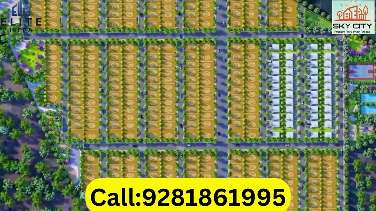 Plot For Sale in Guntur | Sky city By Elite Infra |