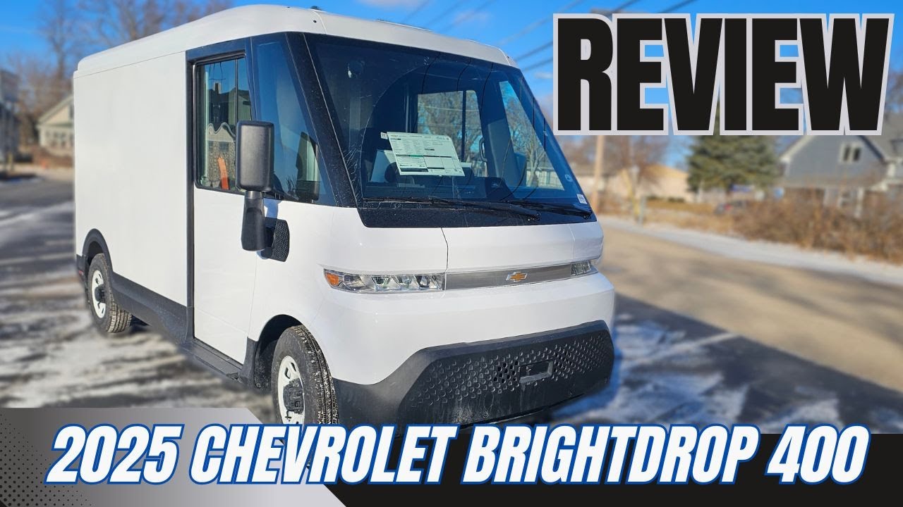 2025 Chevrolet Brightdrop | Full Electric Cargo Van | Full Review & Drive