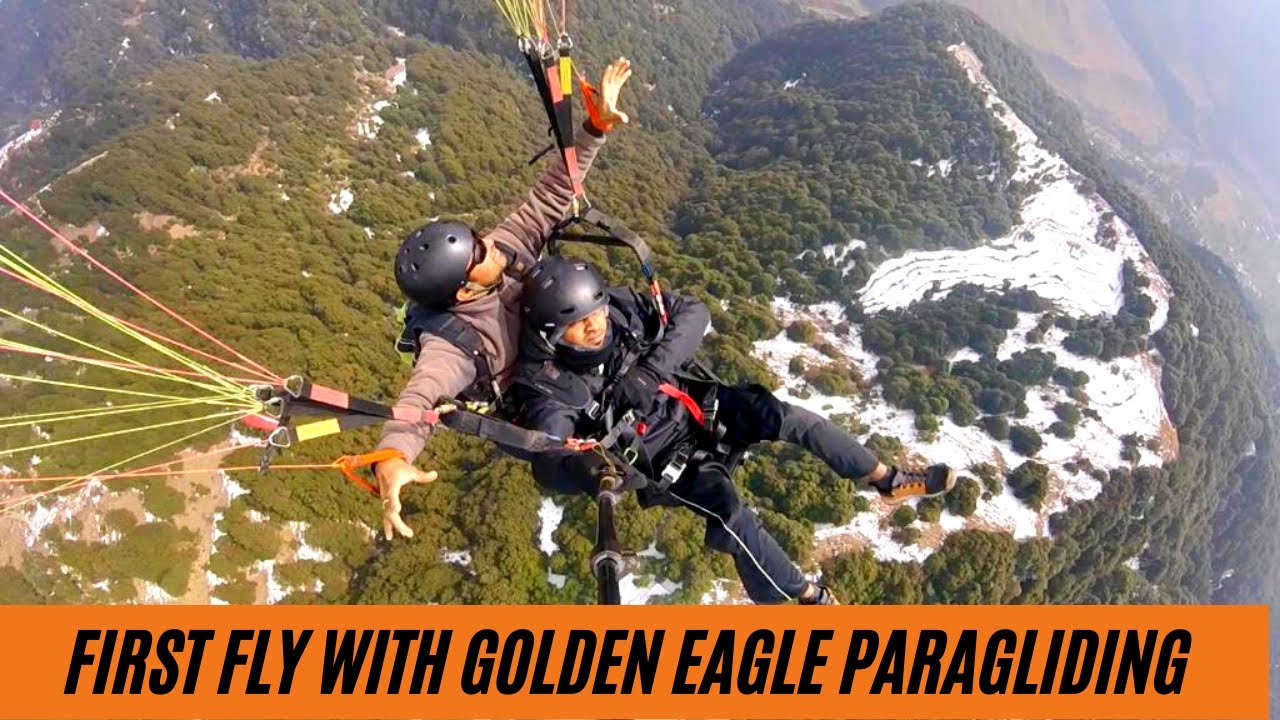 My Brother's First Paragliding With My Instructor | Paragliding With Golden Eagle Bir Billing |