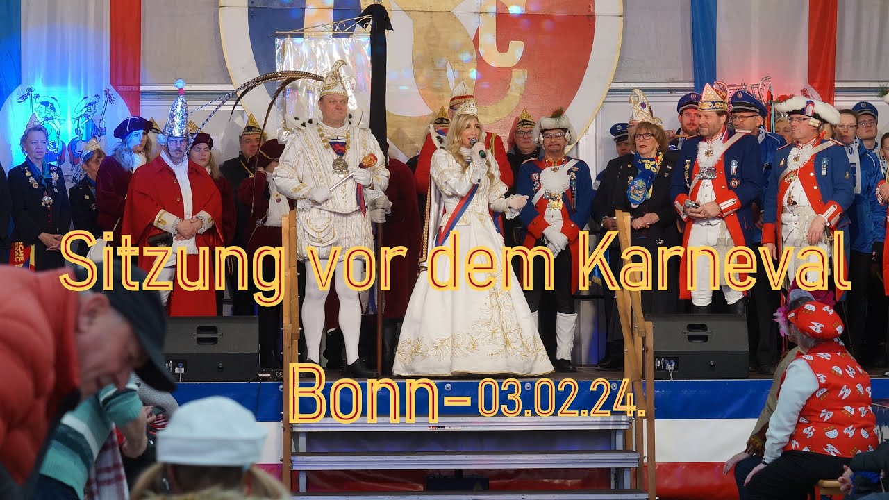 Sitzung vor dem Karneval