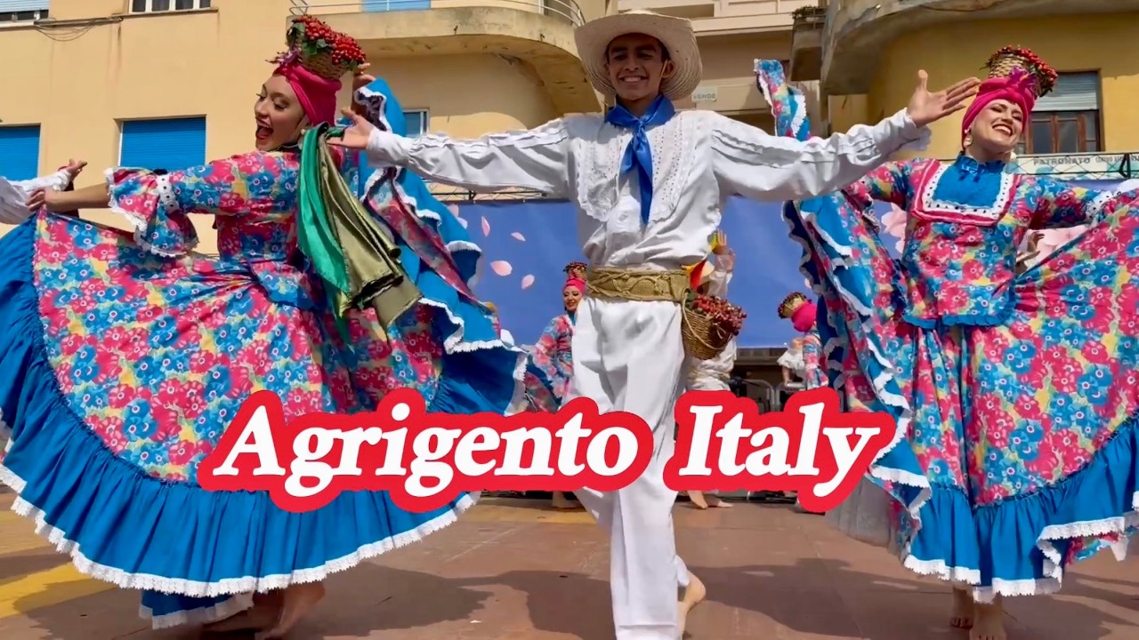 Festival Mandorlo in Fiore 2026 Agrigento | Amazing Folklore Dance Show 💃🏽