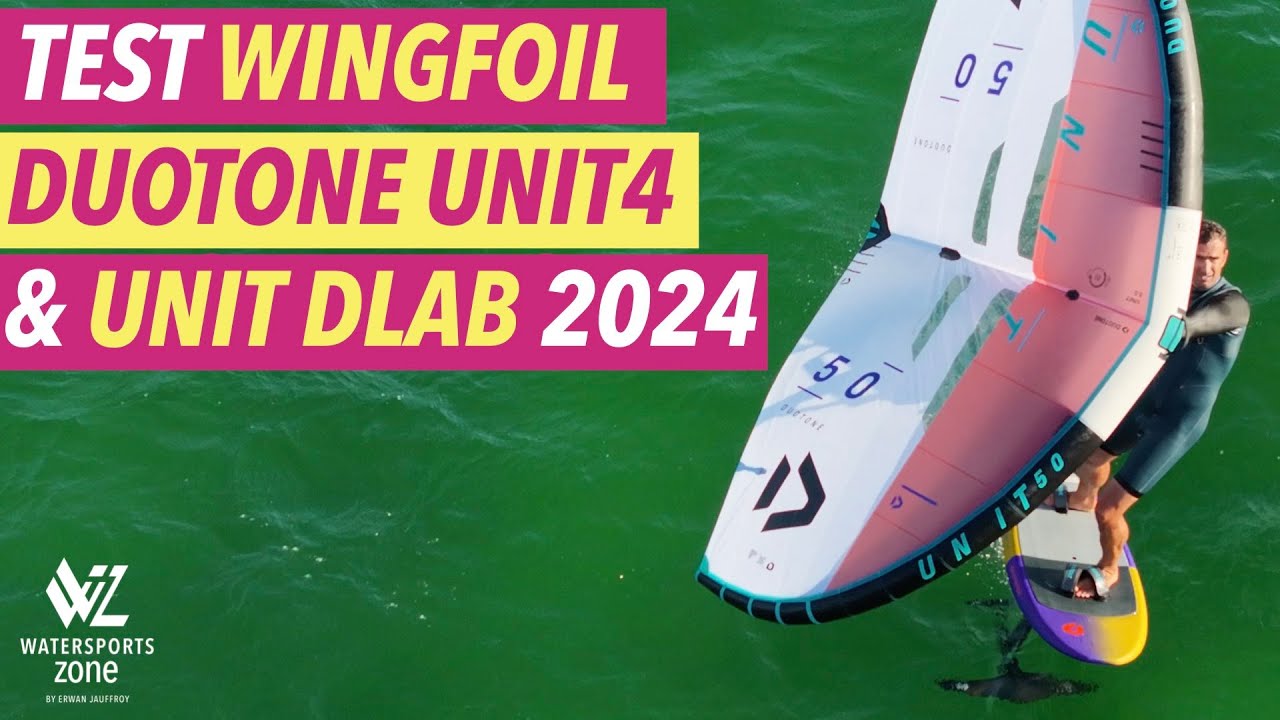Test aile de wing foil : Duotone Unit 4 2024 & Unit D-lab