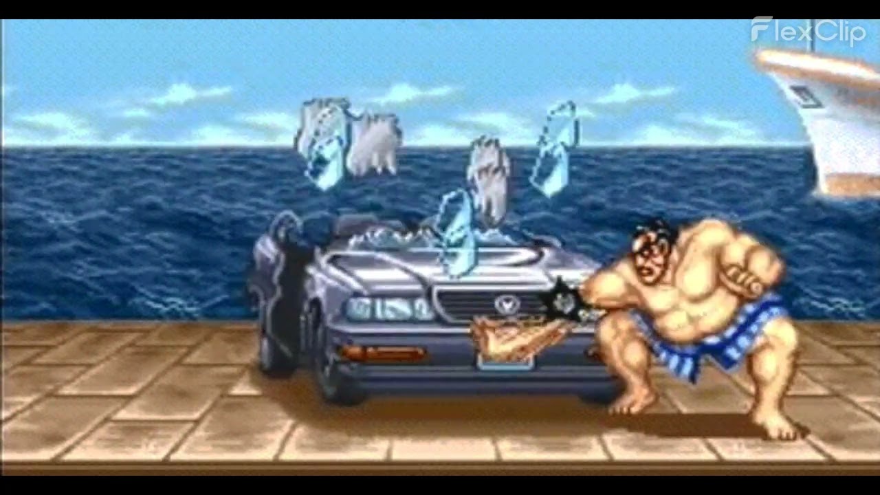 Super Street Fighter 2 - Bonus Stage (slowed and reverb)