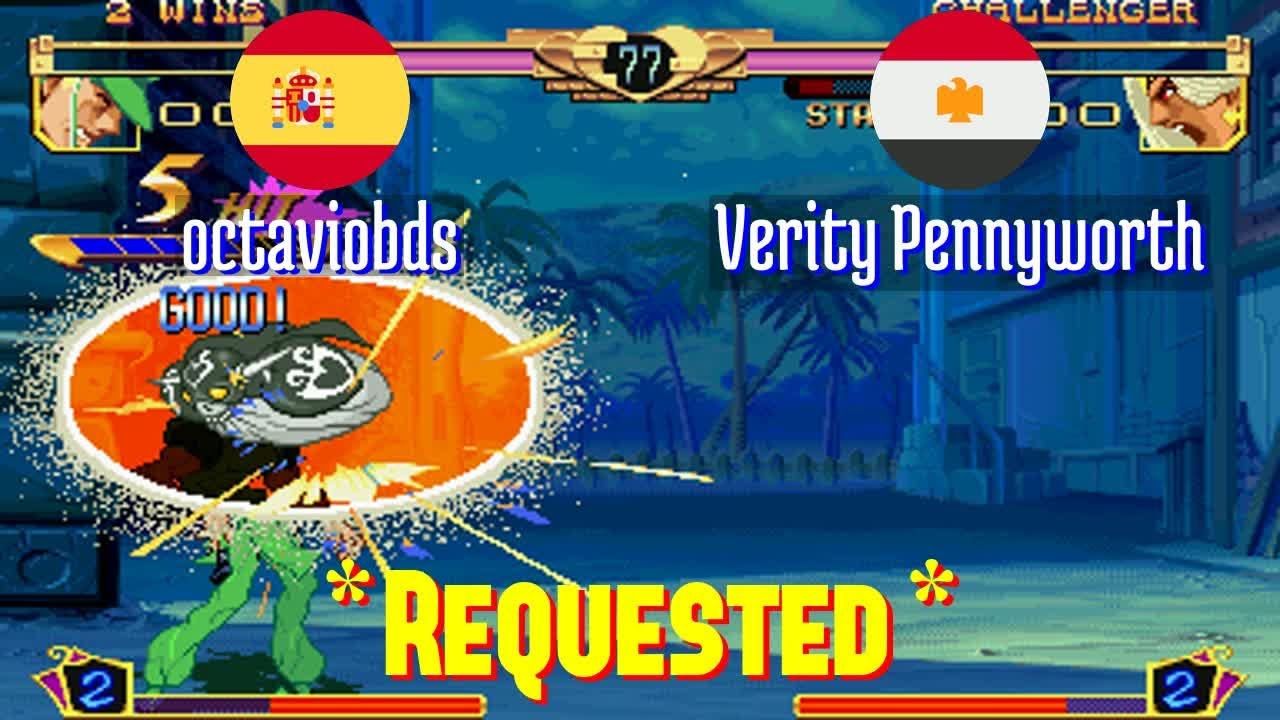 @jojobanr1: octaviobds (ES) vs Verity Pennyworth (EG) [JoJo HFTF jojoban Fightcade] Jul 15