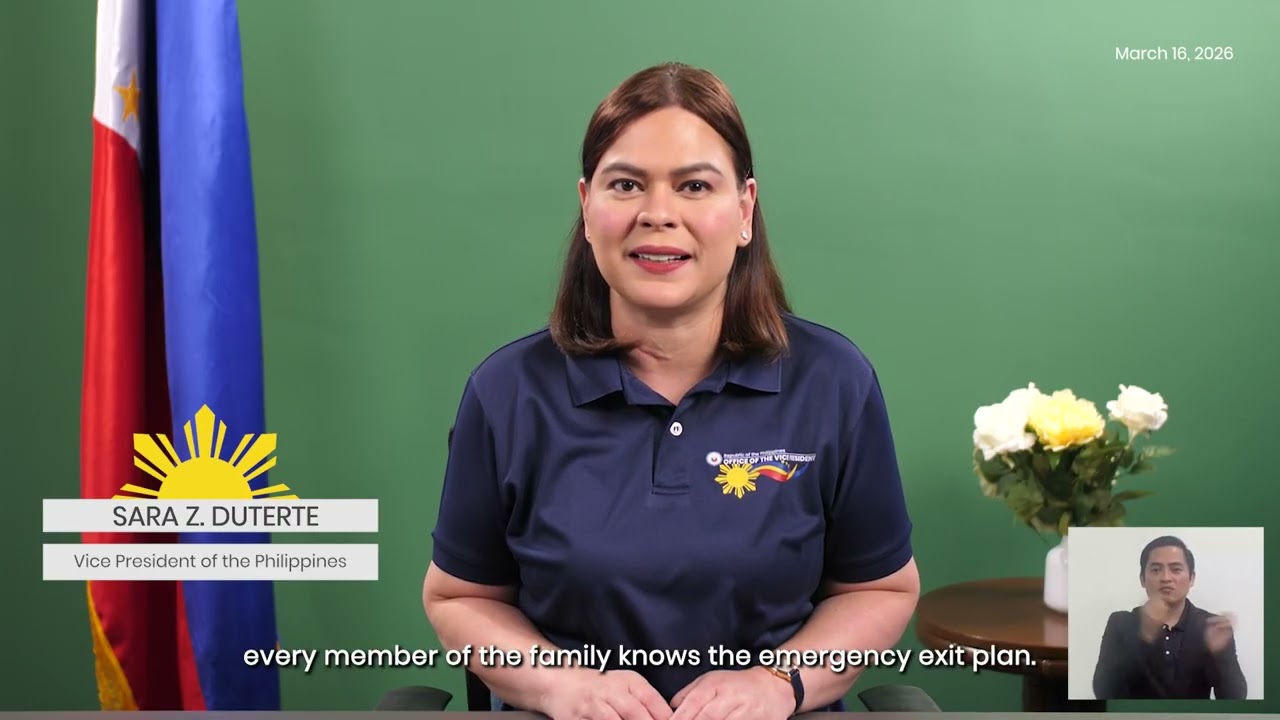 MARCH 16, 2026 | PAHAYAG PARA SA FIRE PREVENTION MONTH