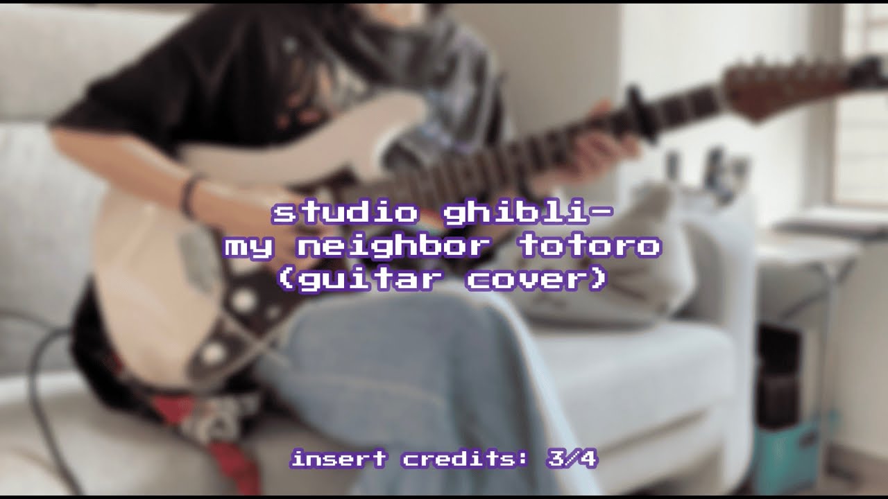 my neighbor totoro - studio ghibli (cover)