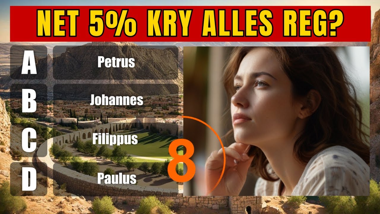 BYBELVASVRAE 05 (Handelinge) - TOETS JOU BYBELKENNIS - 10 Bybel Vrae