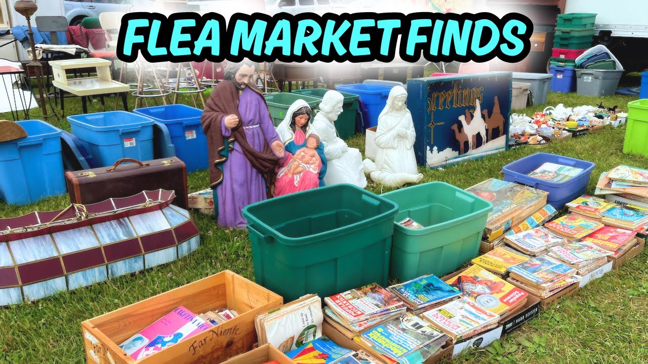 Let's Shop At The Flea Market!