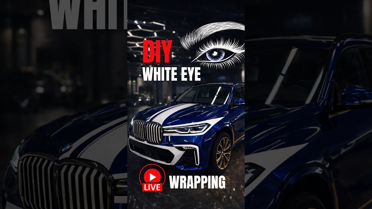 ASMR WHITE EYE DIY 👁️ BMW X7 Headlight Transformation [LIVE]