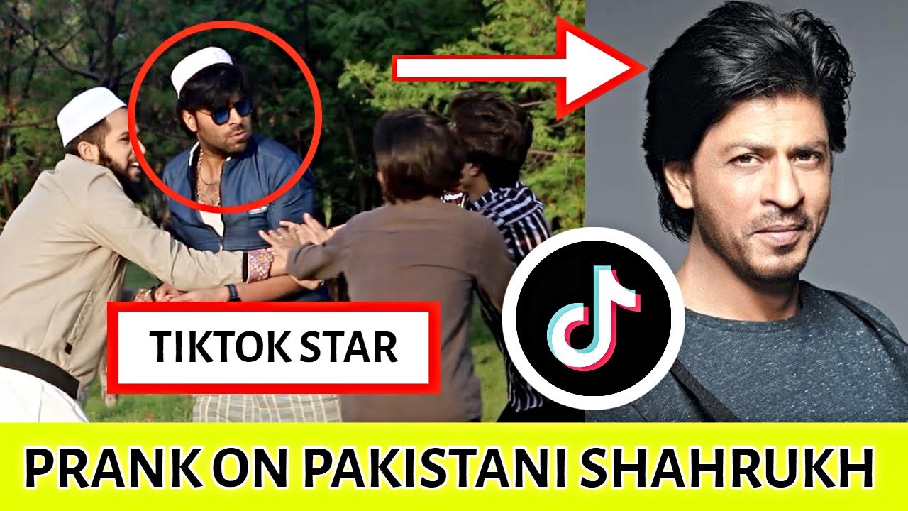 Prank on Pakistani Shahrukh Khan (Tiktoker) || Prank on Tiktokers