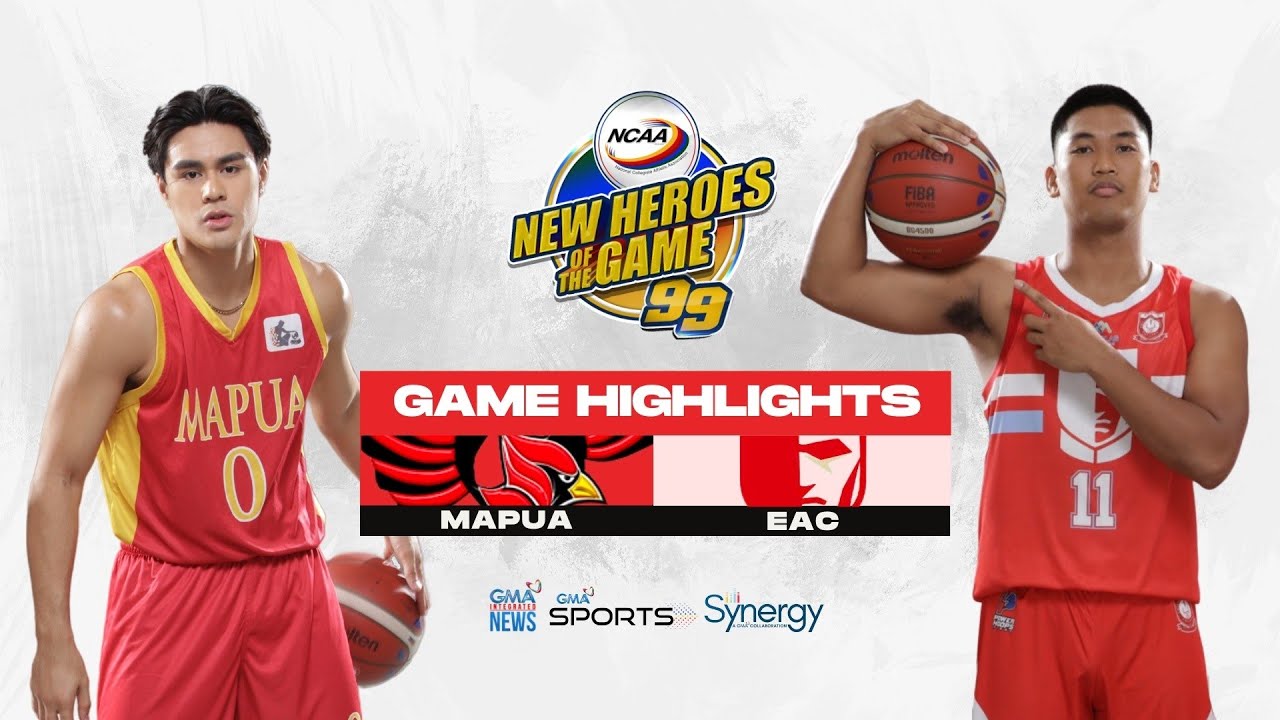 NCAA Season 99 Men's Basketball Map&uacute;a vs. EAC (Highlights) | NCAA Season 99