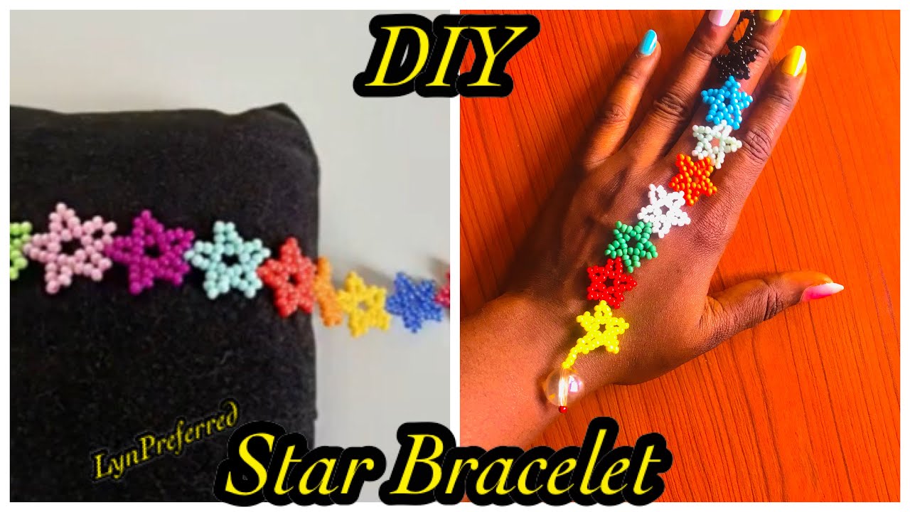 DIY BEADED STAR ⭐️ bracelet