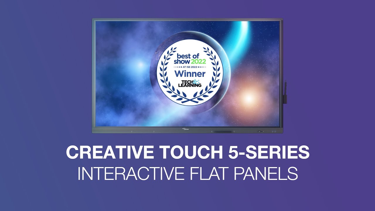 Optoma Creative Touch 5-Series - Premium interactive flat panel displays