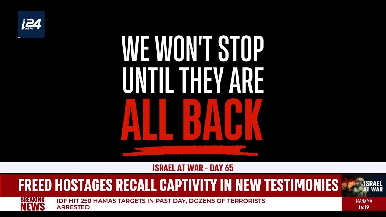 Freed hostages recall Hamas captivity in new testimonies