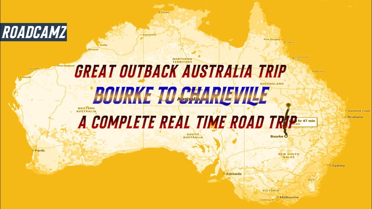 Bourke to Charleville | Great Outback Australia Trip - A Complete Real Time Road Trip