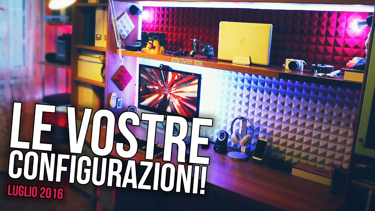 TOP 5 MIGLIORI SETUP DA GAMING EP.4 (LUGLIO 2016) - LE VOSTRE CONFIGURAZIONI