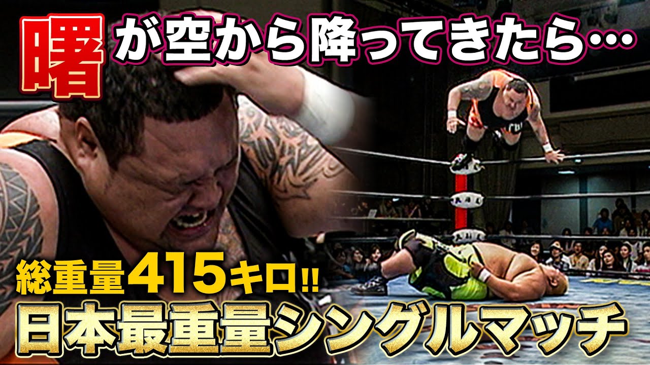 曙 vs 浜亮太 相撲界出身レスラー同士が国内最重量シングルマッチ‼《2010/6/20》全日本プロレス バトルライブラリー#158