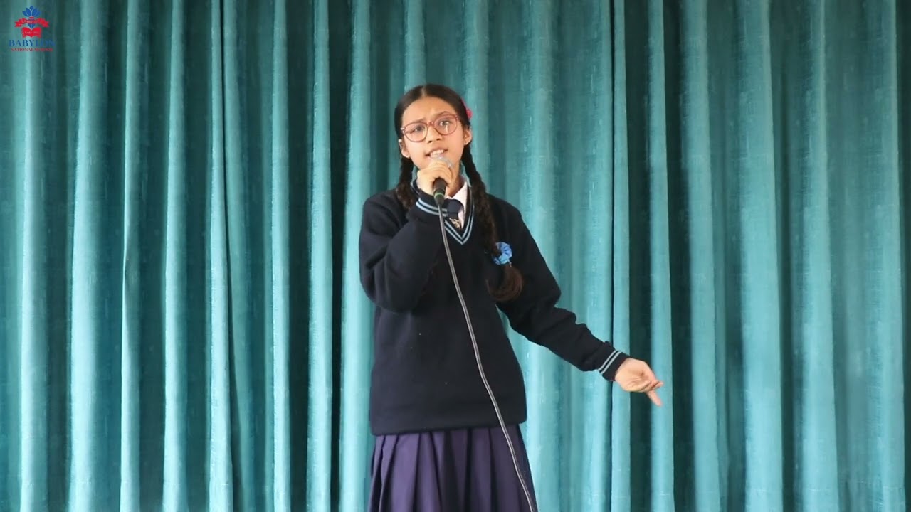 Secondary Intra-School Singing Competition | Prakriti Khadka | Grade VII A2#studentlife #singing