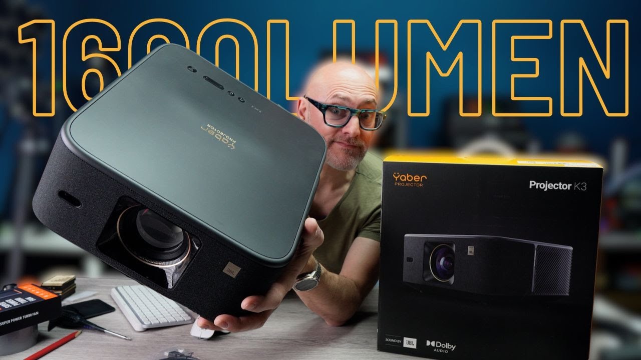 YABER K3 Recensione – Finalmente un proiettore DAVVERO luminoso!