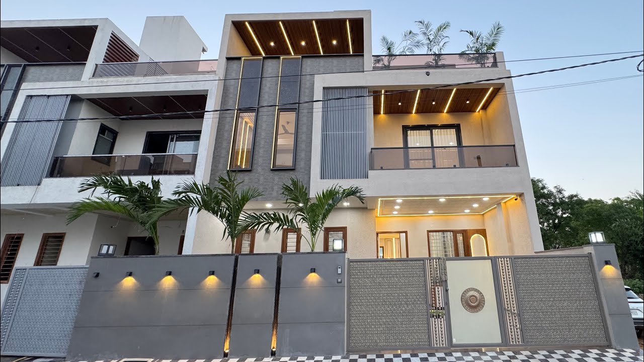 31x60 Luxurious 5BHK Modern House Design With Lift & Theatre | Kothi For Sale in jaipur Rajasthan