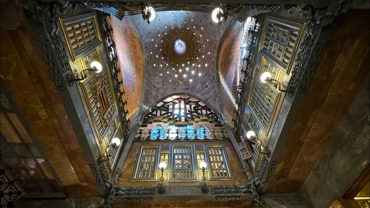 Antoni Gaudi - Güell Palace l Full Tour l Barcelona l 4K