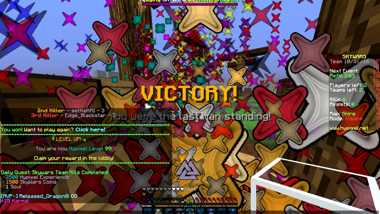 HYPIXEL NETWORK LEVEL 100